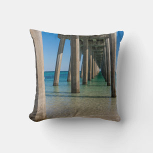 Under Pensacola Beach Pier Pillow