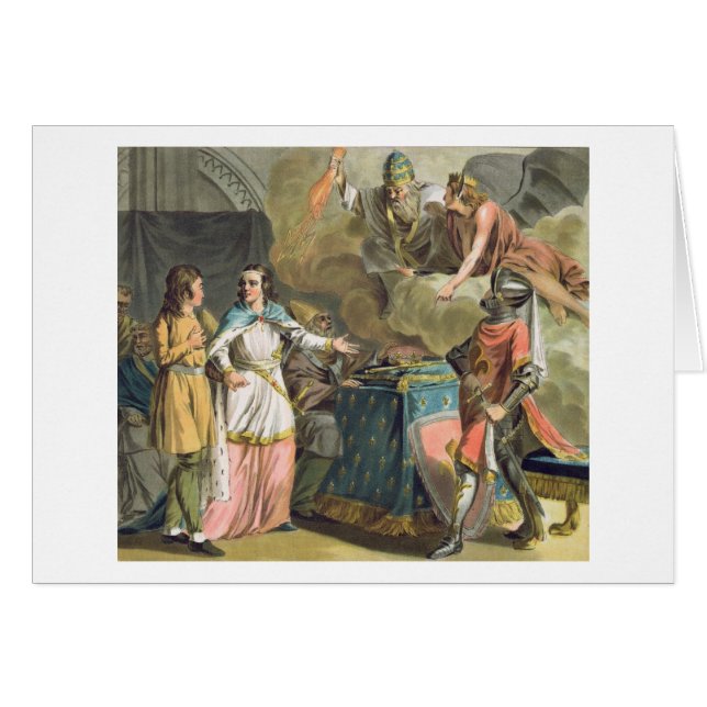 Under Philippe le Bel (1268-1312) the State of Tie (Front Horizontal)