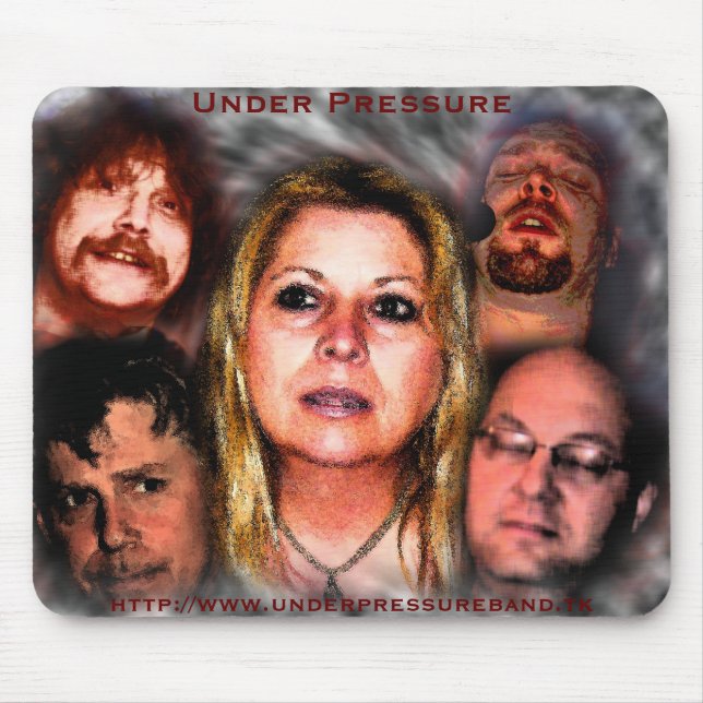 Under Pressure Collage Mouse Pad (Front)