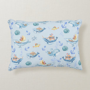 Under Sea Creatures & Marine Life  Decorative Cushion