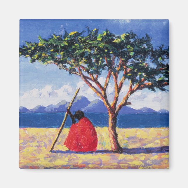 Under the Acacia Tree 1991 Magnet (Front)