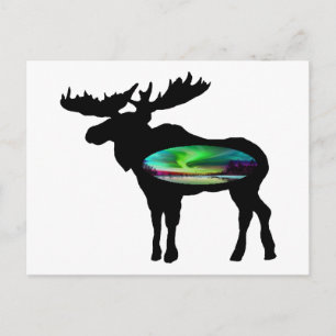 UNDER THE AURORA POSTCARD