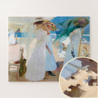 Under the Awning, Joaquín Sorolla