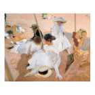 Under The Awning, On The Beach at Zarauz - Sorolla