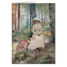 Under the birches CC0708 Albert Edelfelt