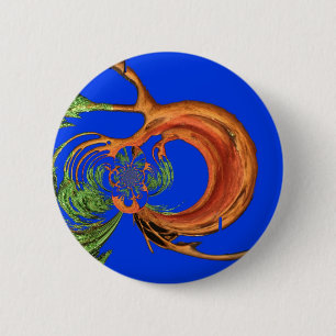 Under the Blue Sky: The Acacia Tree Collection 6 Cm Round Badge