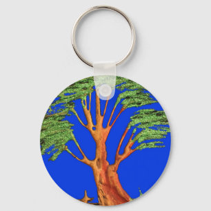 Under the Blue Sky: The Acacia Tree Collection Key Ring