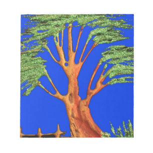 Under the Blue Sky: The Acacia Tree Collection Notepad
