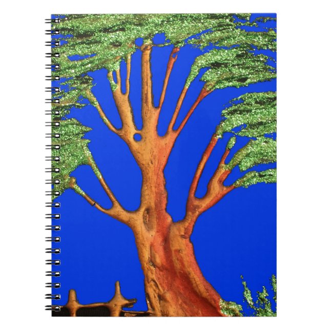 Under the Blue Sky: The Acacia Tree Collection Spiral Notebook (Front)