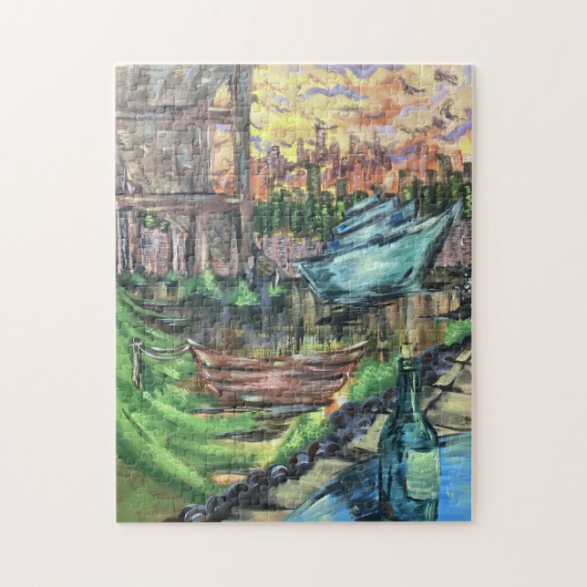 Under the Bridge Puzzle (Vertical)