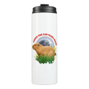 Under the Capybara Moon Funny Capybara  Thermal Tumbler