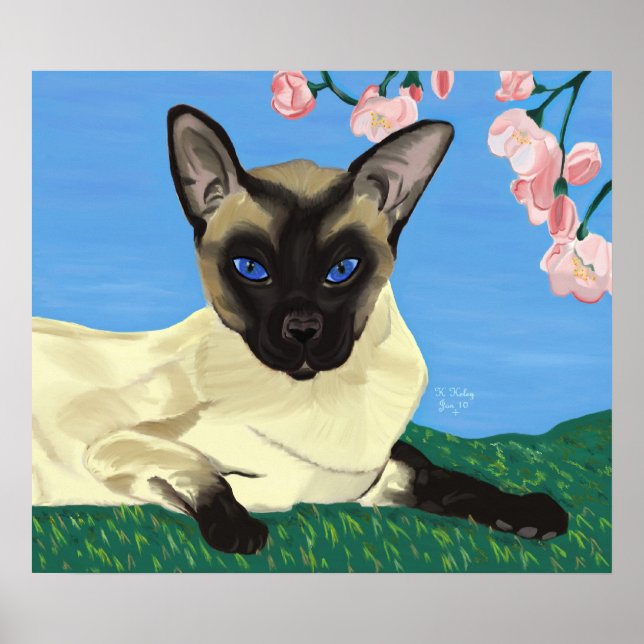 Under the Cherry Blossoms poster (Front)