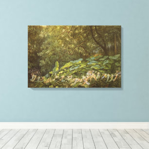 Under the Dock Leaves by Richard Doyle, Fairy Art Canvas Print