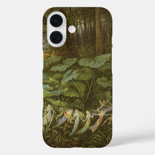 Under the Dock Leaves by Richard Doyle, Fairy Art iPhone 16 Case