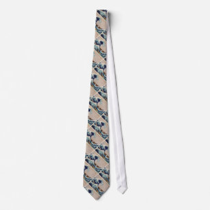 Under the Great Wave off Kanagawa Tie
