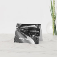 Under The Hood Thinking Of You Card