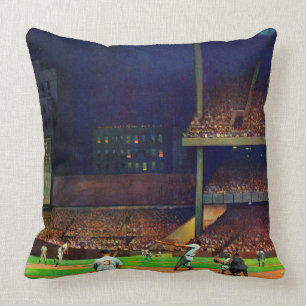 Under The Lights by John Falter Cushion
