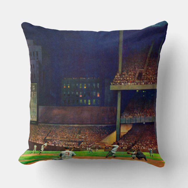 Under The Lights by John Falter Cushion (Front)