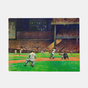 Under The Lights by John Falter Doormat