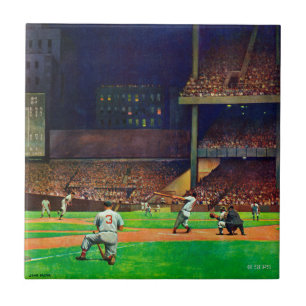 Under The Lights by John Falter Tile