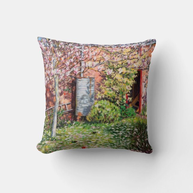 Under the Magnolia Cushion (Front)
