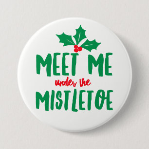 Under the Mistletoe Round Button