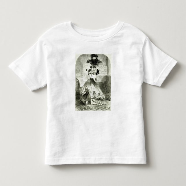 Under the Mistletoe' Toddler T-Shirt (Front)