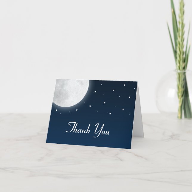 Under the Moonlight Thank You Card (Front)
