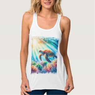 under the ocean sea turtle singlet