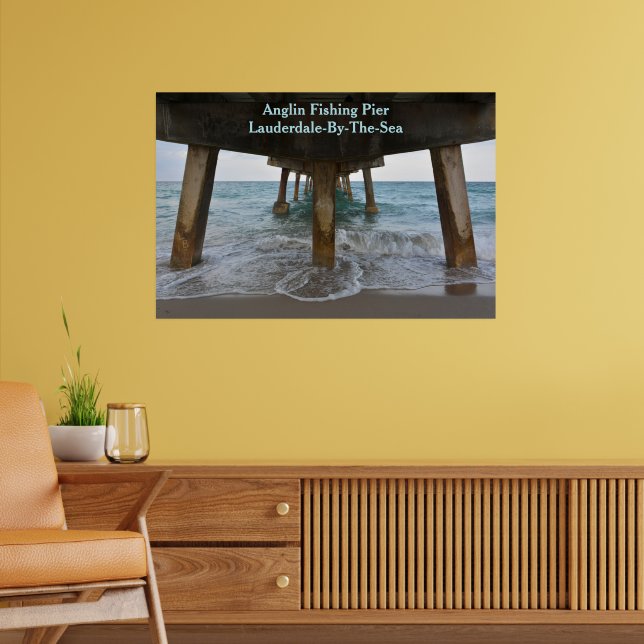 Under the Pier Oceanview Poster (Living Room 2)