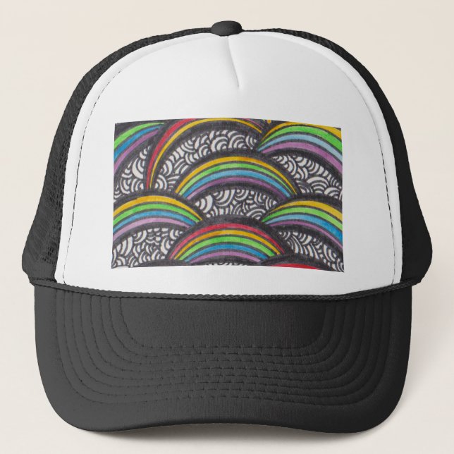 Under the Rainbow Trucker Hat (Front)