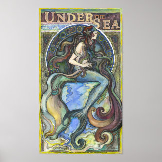 "Under the Sea" - 16.50" x 11.00", Poster / Paper