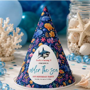 Under the Sea 1st Birthday Party Hat