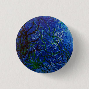 Under the sea 3 cm round badge