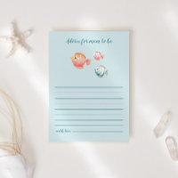 Under The Sea Animals Baby Shower Advice For Mum