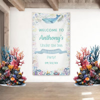 Under The Sea Any Age Birthday Party Welcome