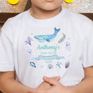 Under The Sea Any Age Birthday T-Shirt