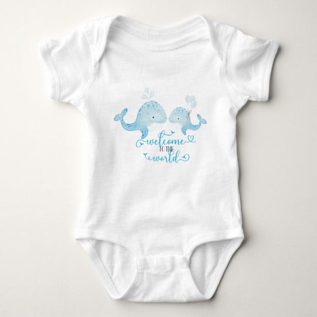 Under the Sea Baby Bodysuit (Front)