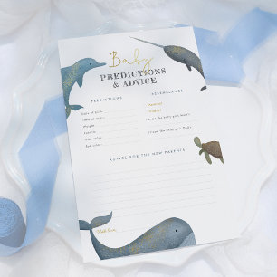 Under The Sea Baby Predictions & Advice Game