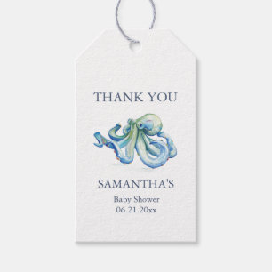 Under The Sea Baby Shower Favour Tags