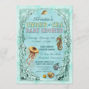Under the Sea Baby Shower Invitation