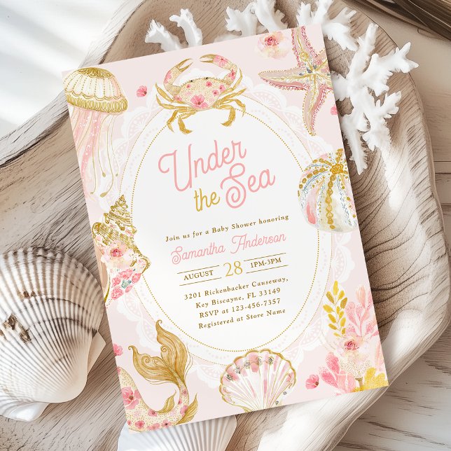 Under the Sea Baby Shower Invitation (Creator Uploaded)