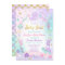 Under The Sea Baby Shower Invitation Pink & Gold