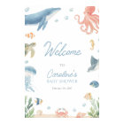 Under the Sea Baby Shower Welcome Sign
