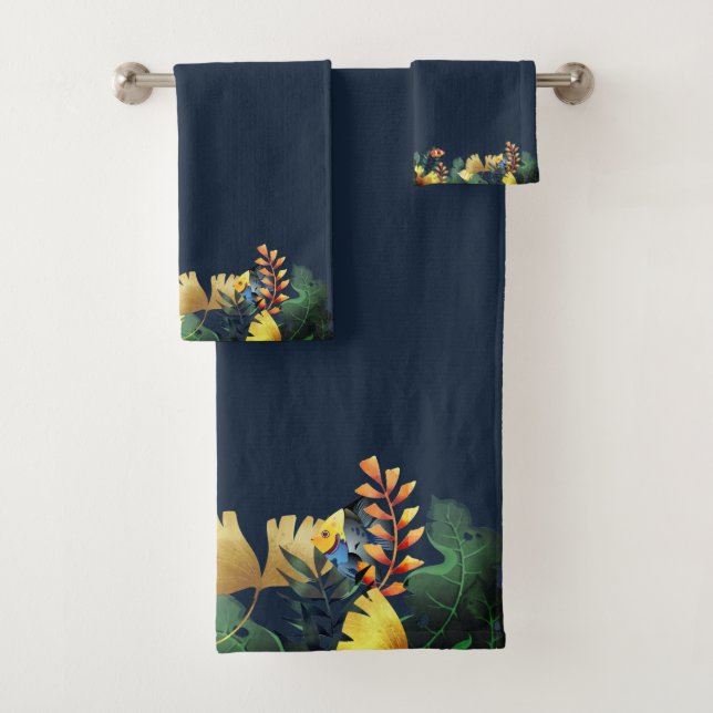 Under The Sea Bath Towel Set (Insitu)
