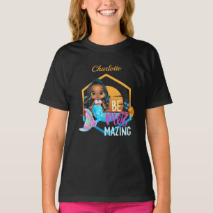 Under the Sea Be Mer-mazing Mermaid Personalised T-Shirt