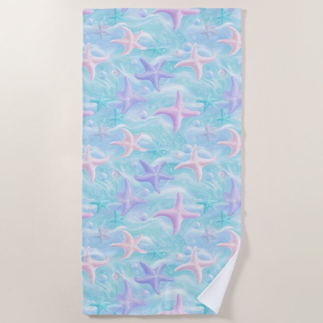 Under The Sea Beach Towel (Front)