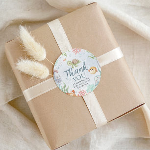 Under the Sea Birthday Favour Tag