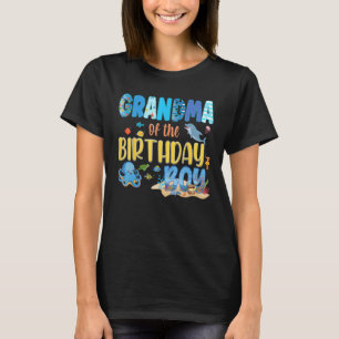 Under The Sea Birthday Fish Aquarium Animals Party T-Shirt