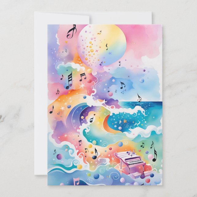 Under the Sea Birthday Invitation (Front)